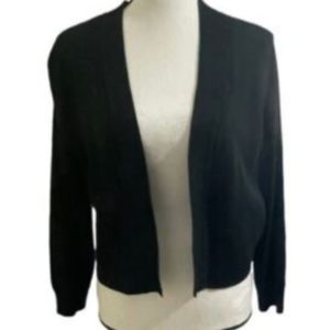 BLACK LABEL BY EVAN PICONE  open front cardigan. Size L